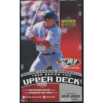 1999 Upper Deck Series 2 Baseball Retail Box