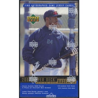 2000 Upper Deck Series 1 Baseball Retail Box