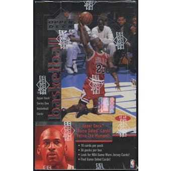 1997/98 Upper Deck Series 1 Basketball Prepriced 36 Pack Lot