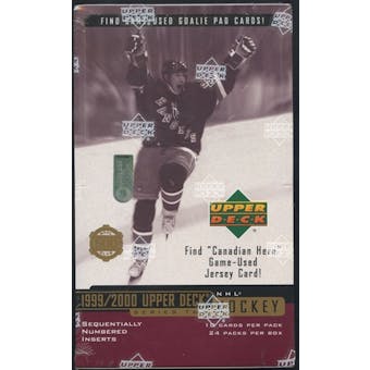 1999/00 Upper Deck Series 2 Hockey Retail Box