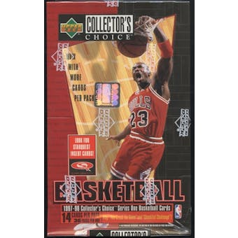 1997/98 Upper Deck Collector's Choice Series 1 Basketball Retail Box