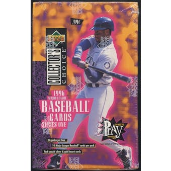 1996 Upper Deck Collector's Choice Series 1 Baseball Prepriced Box