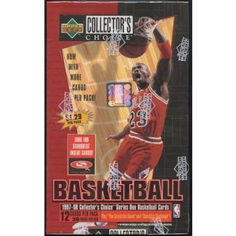 1997/98 Upper Deck Collector's Choice Series 1 Basketball Prepriced Box