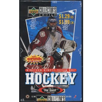 1997/98 Upper Deck Collector's Choice Hockey Prepriced Box