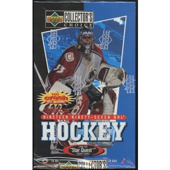 1997/98 Upper Deck Collector's Choice Hockey Retail Box