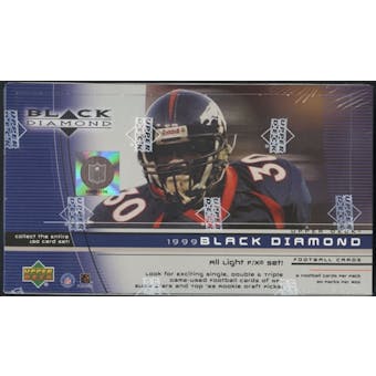 1999 Upper Deck Black Diamond Football Retail Box