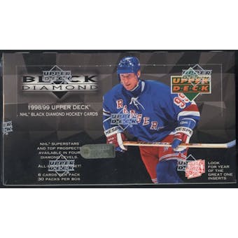 1998/99 Upper Deck Black Diamond Hockey Retail Box