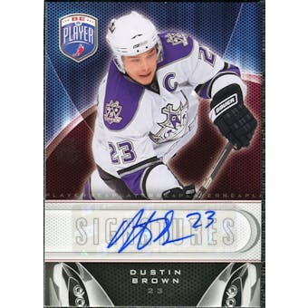 2009/10 Upper Deck Be A Player Signatures #SDB Dustin Brown Autograph