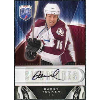 2009/10 Upper Deck Be A Player Signatures #SDT Darcy Tucker Autograph