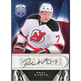 2009/10 Upper Deck Be A Player Signatures #SPM Paul Martin Autograph
