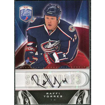 2009/10 Upper Deck Be A Player Signatures #SRT Raffi Torres Autograph