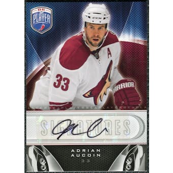2009/10 Upper Deck Be A Player Signatures #SAA Adrian Aucoin Autograph