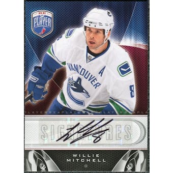 2009/10 Upper Deck Be A Player Signatures #SWM Willie Mitchell Autograph
