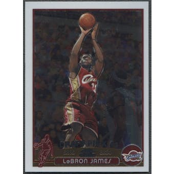 2003/04 Topps Chrome #111 LeBron James Rookie