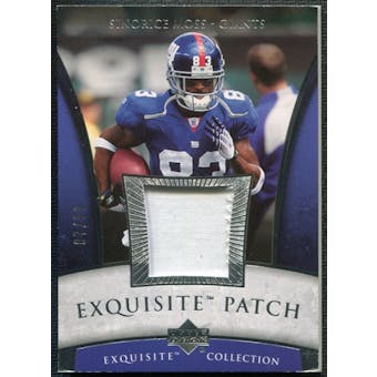 2006 Upper Deck Exquisite Collection Patch Silver #EPMO Sinorice Moss /50