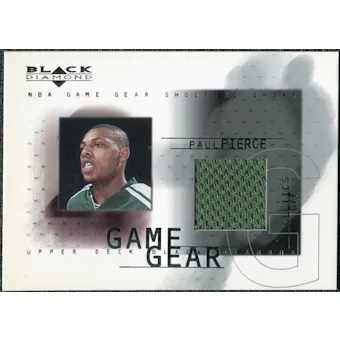 2000/01 Upper Deck Black Diamond Game Gear #PP Paul Pierce