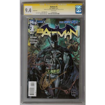 Batman #1 CGC 9.4 (W) Signature Series (Snyder & Capullo) *1238834002*