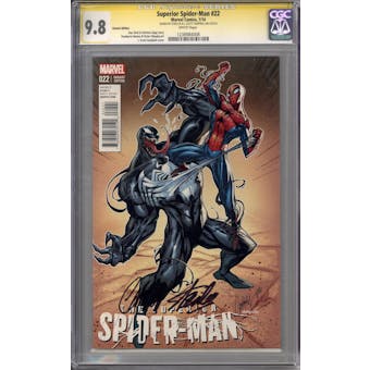 Superior Spider-Man #22 Variant Stan Lee J. Scott Campbell Signature Series CGC 9.8 (W) *1238984008*