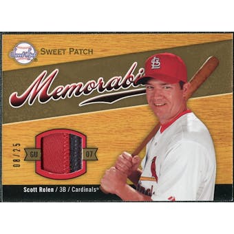 2007 Upper Deck Sweet Spot Sweet Swatch Memorabilia Patch #SR Scott Rolen /25