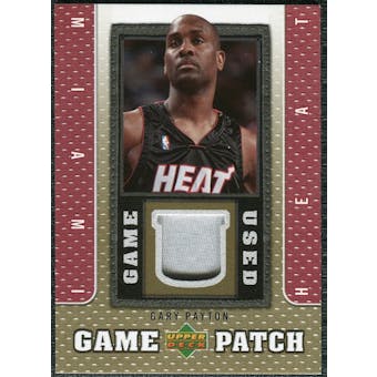 2007/08 Upper Deck UD Game Patch #GP Gary Payton