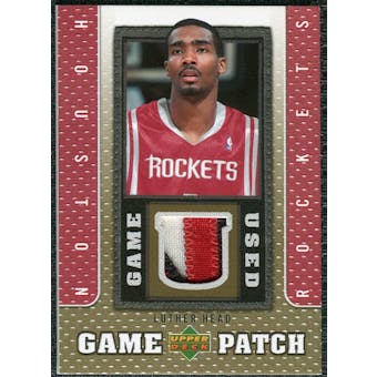 2007/08 Upper Deck UD Game Patch #HE Luther Head