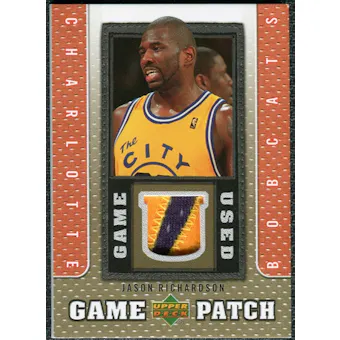 2007/08 Upper Deck UD Game Patch #RI Jason Richardson