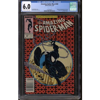 Amazing Spider-Man #300 CGC 6.0 (OW-W) Newsstand *1242348014*