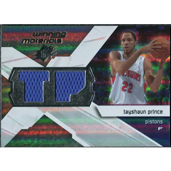 2008/09 Upper Deck SPx Winning Materials #WMITP Tayshaun Prince