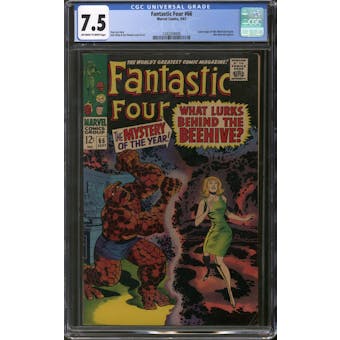 Fantastic Four #66 CGC 7.5 (OW-W) *1243254009*