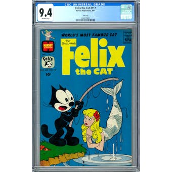 Felix the Cat #117 CGC 9.4 (OW) *1244119001*