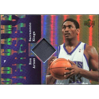 2006/07 Upper Deck UD Reserve Game Patches #AR Ron Artest