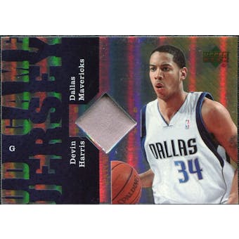 2006/07 Upper Deck UD Reserve Game Patches #DH Devin Harris