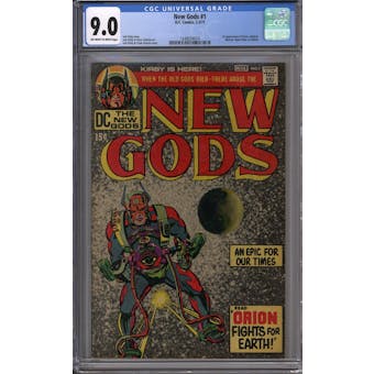 New Gods #1 CGC 9.0 (OW-W) *1248024014*
