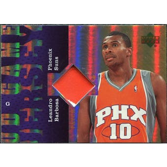 2006/07 Upper Deck UD Reserve Game Patches #LB Leandro Barbosa