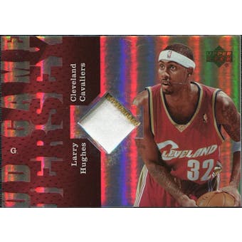 2006/07 Upper Deck UD Reserve Game Patches #LH Larry Hughes