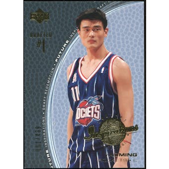 2001/02 Upper Deck Inspirations #182 Yao Ming XRC /499