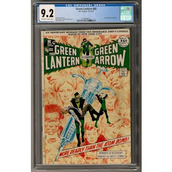Green Lantern #86 CGC 9.2 (OW-W) *1248999016* - (Hit Parade Inventory)