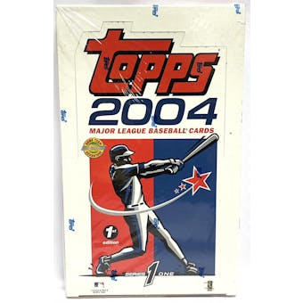 2004 Topps Series 1 First Edition Baseball Hobby Box