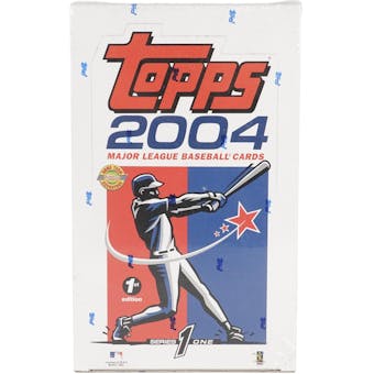 2004 Topps Series 1 First Edition Baseball Hobby Box