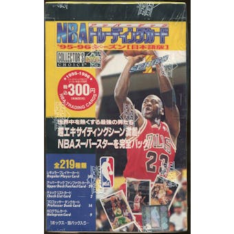 1995/96 Collector's Choice Series 1 Basketball 36 Pack Box (Japanese)
