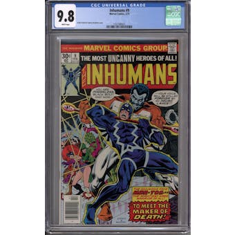 Inhumans #9 CGC 9.8 (W) *1251580021*