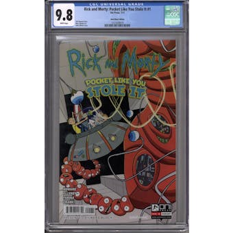 Rick and Morty: Pocket Like You Stole It #1 Nerd Block Variant CGC 9.8 (W) *1251658019*