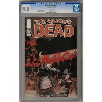 Walking Dead #112 CGC 9.8 (W) *1252420001*