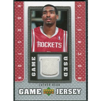 2007/08 Upper Deck UD Game Jersey #HE Luther Head