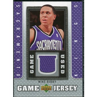 2007/08 Upper Deck UD Game Jersey #MB Mike Bibby