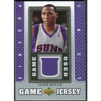 2007/08 Upper Deck UD Game Jersey #SH Shawn Marion