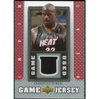 2007/08 Upper Deck UD Game Jersey #SO Shaquille O'Neal
