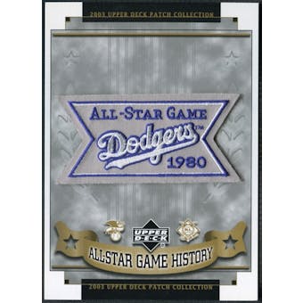 2003 Upper Deck UD Patch Collection All-Star Game Patches #51 Los Angeles Dodgers 1980