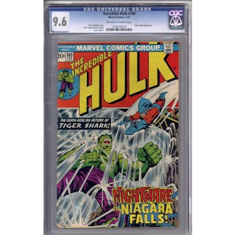 Incredible Hulk #160 CGC 9.6 (OW-W) *1254573014*