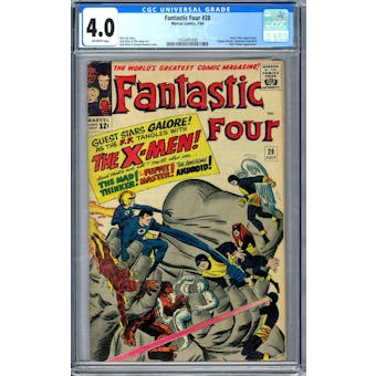 Fantastic Four #28 CGC 4.0 (OW) *1255491008*